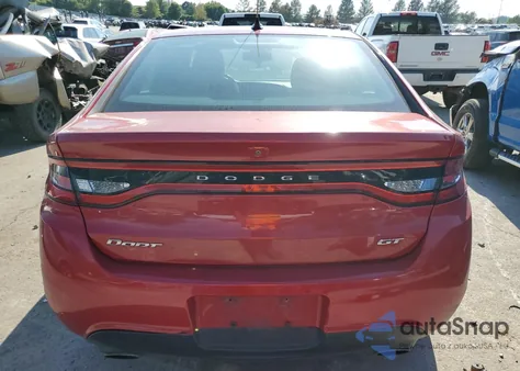 2015 Dodge Dart Gt из США, поврежденный, VIN 1C3CDFEB5FD141330